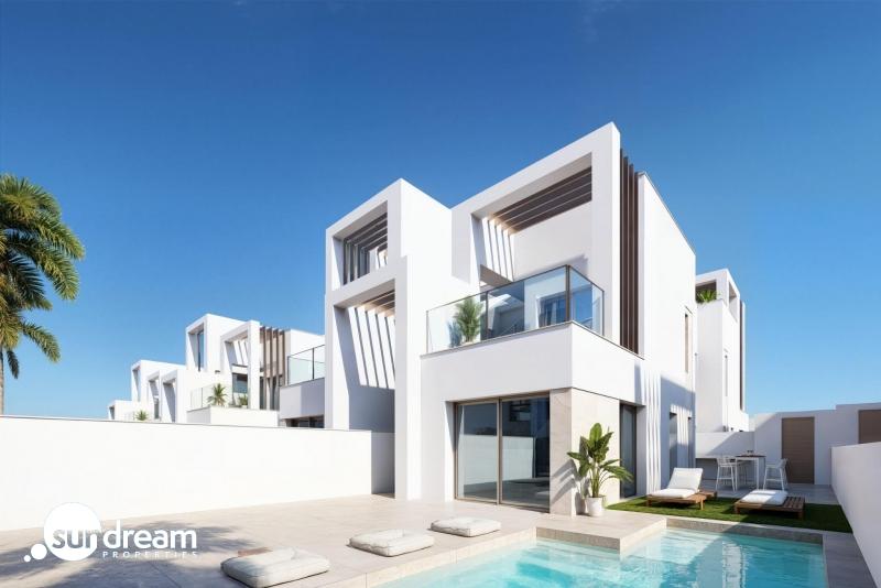 g_42737-20-7 Villas de nueva construcción con piscina privada en Serena Golf-Los Alcázares