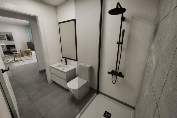 Villa adosada de nueva construcción en esquina con 3 dormitorios, piscina privada y solárium en Torre Pacheco(Murcia)