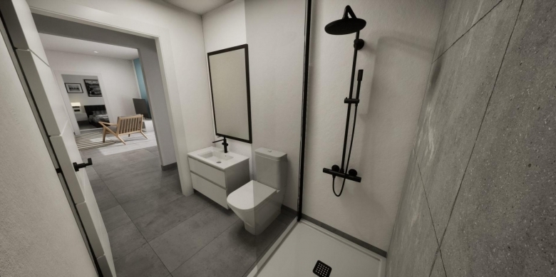 Villa adosada de nueva construcción en esquina con 3 dormitorios, piscina privada y solárium en Torre Pacheco(Murcia)