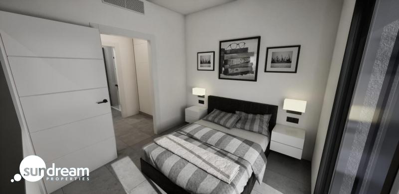 g_42842-11-6 Villa adosada de nueva construcción en esquina con 3 dormitorios, piscina privada y solárium en Torre Pacheco(Murcia)