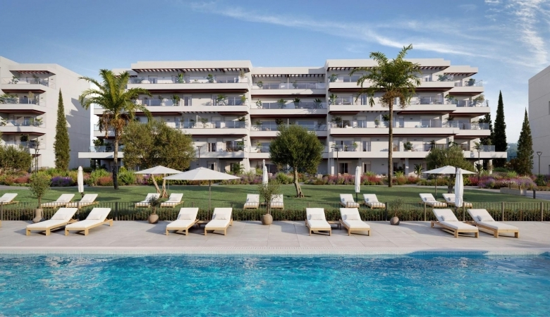 Apartamento de nueva construcción de 1 dormitorio a 500 metros de la playa a la venta en El Verger-Denia