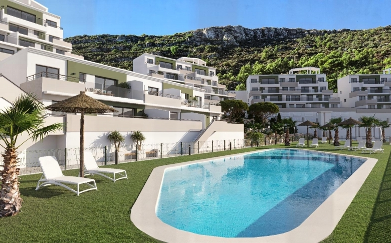 Apartamento de 1 dormitorio con vistas al mar a la venta en Xeresa – Costa Blanca Norte