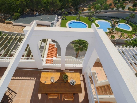 Apartamento de 1 dormitorio con vistas al mar a la venta en Xeresa – Costa Blanca Norte