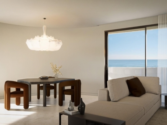 Apartamento de 2 dormitorios a solo 3 minutos de la playa a la venta en Calpe