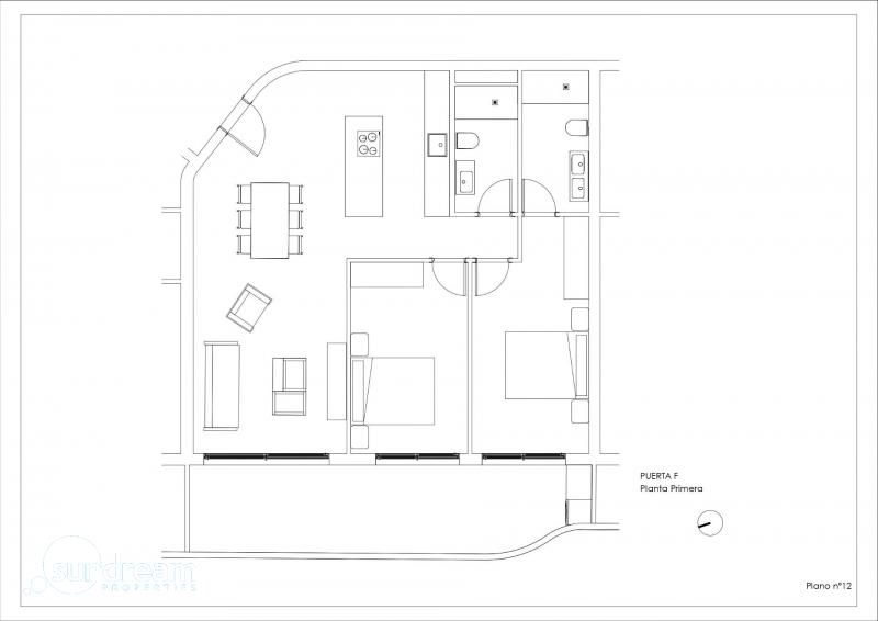 g_43093-13-18 Apartamento de 2 dormitorios a solo 3 minutos de la playa a la venta en Calpe
