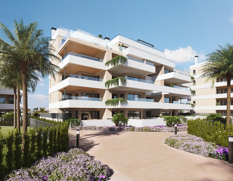 Apartamento de lujo de 3 dormitorios en venta en el Santa Rosalia Lake and Life Resort(Murcia)