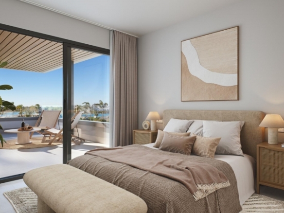 Ático de lujo con 2 dormitorios en venta en el Santa Rosalia Lake and Life Resort(Murcia)
