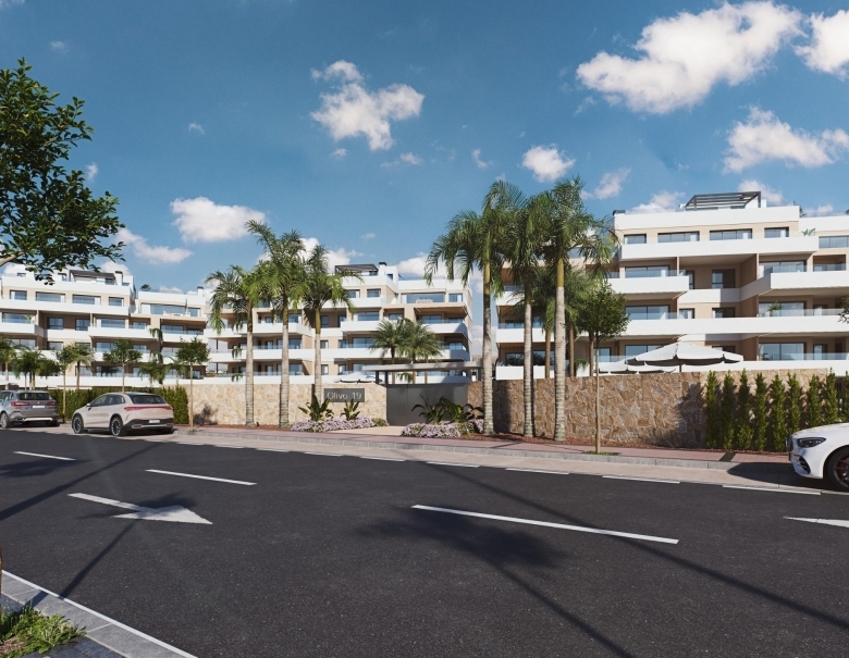 Ático de lujo con 2 dormitorios en venta en el Santa Rosalia Lake and Life Resort(Murcia)
