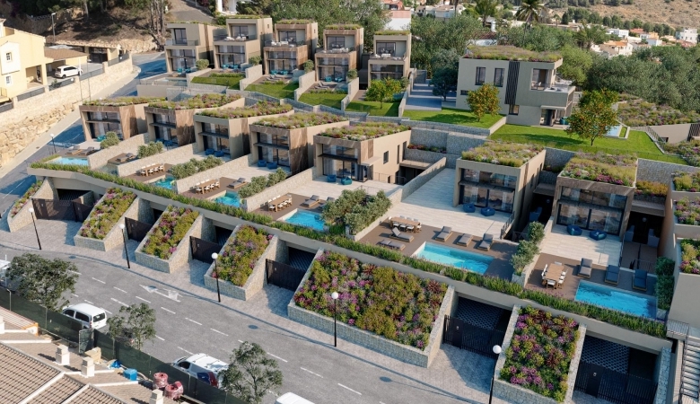 Exclusivas Villas de Lujo con piscina privada, garaje y Vistas al Mar en La Nucía