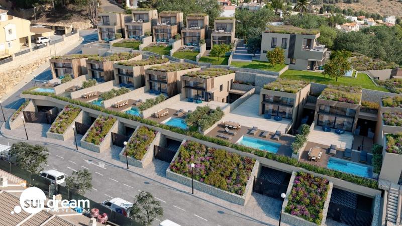 Exclusivas Villas de Lujo con piscina privada, garaje y Vistas al Mar en La Nucía