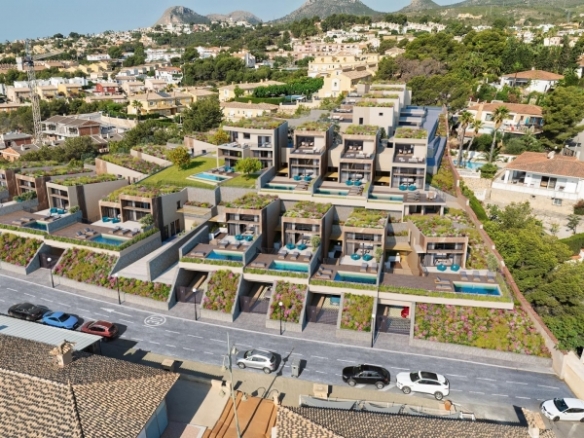 Exclusivas Villas de Lujo con piscina privada, garaje y Vistas al Mar en La Nucía
