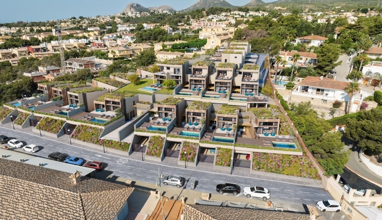 Exclusivas Villas de Lujo con piscina privada, garaje y Vistas al Mar en La Nucía
