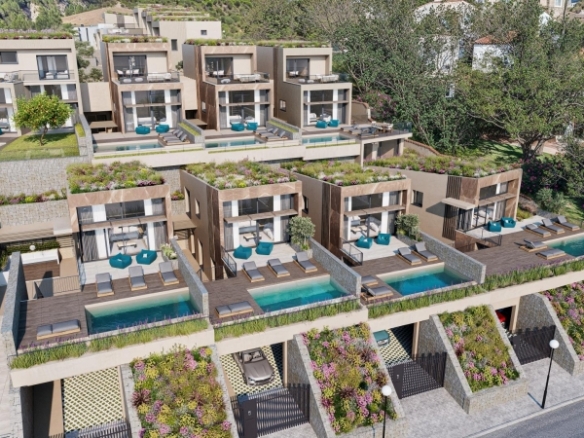 Exclusivas Villas de Lujo con piscina privada, garaje y Vistas al Mar en La Nucía
