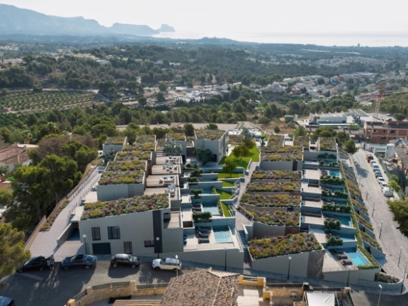 Exclusivas Villas de Lujo con piscina privada, garaje y Vistas al Mar en La Nucía