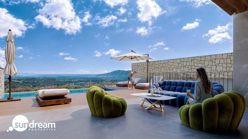 Exclusivas Villas de Lujo con piscina privada, garaje y Vistas al Mar en La Nucía