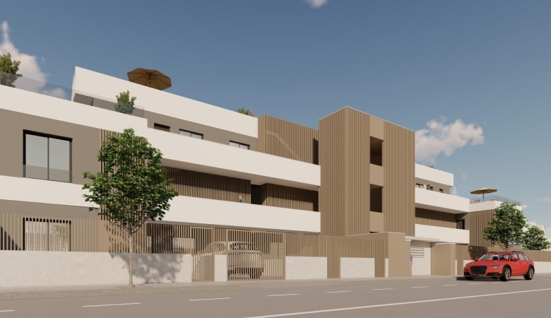 Apartamento moderno de 2 dormitorios a 3km de la playa a la venta en Pilar de la Horadada