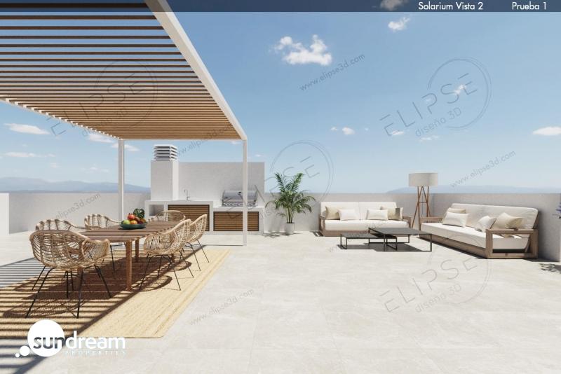 g_43136-19-10 Apartamento de planta baja con 2 dormitorios y amplia terraza en venta(San Pedro del Pinatar)