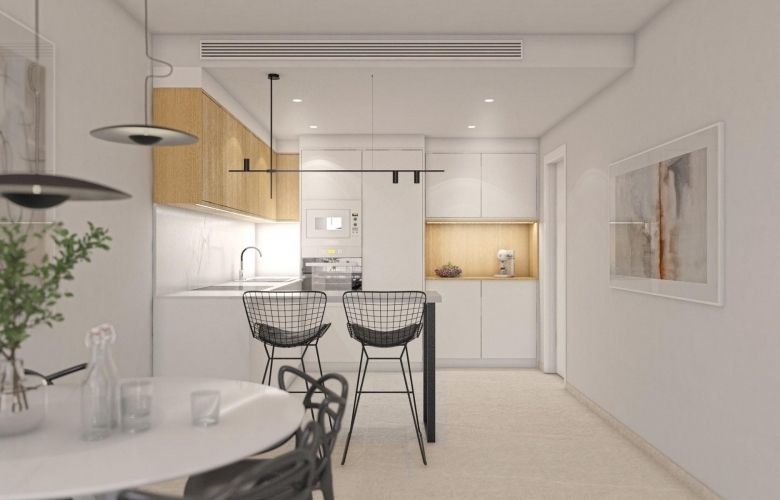 Apartamento de planta baja con 2 dormitorios y amplia terraza en venta(San Pedro del Pinatar)