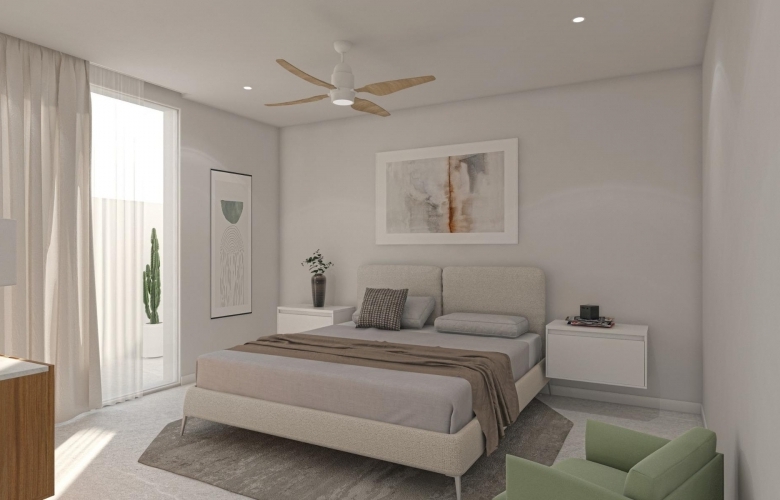 Apartamento de planta baja con 2 dormitorios y amplia terraza en venta(San Pedro del Pinatar)