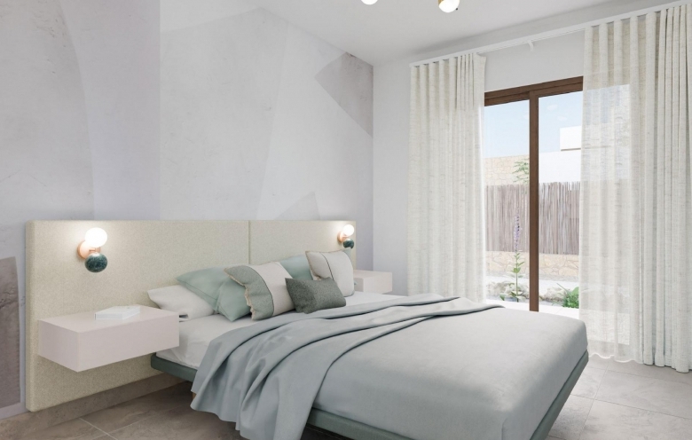 Villa independiente en una planta de 3 dormitorios con excelentes vistas panorámicas en Balcón de Finestrat