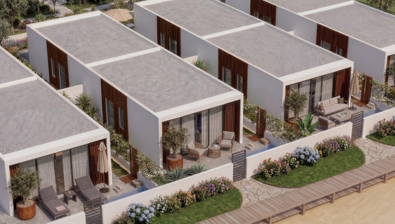 Apartamento turístico de lujo de 1 dormitorio con playa privada en primera línea de Vera Playa-Almería