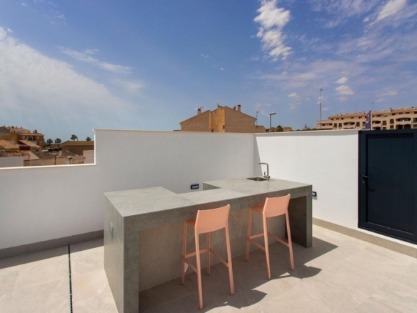 VILLAS PAREADAS EN UNA SOLA PLANTA DE NUEVA CONSTRUCCIÓN EN SUCINA