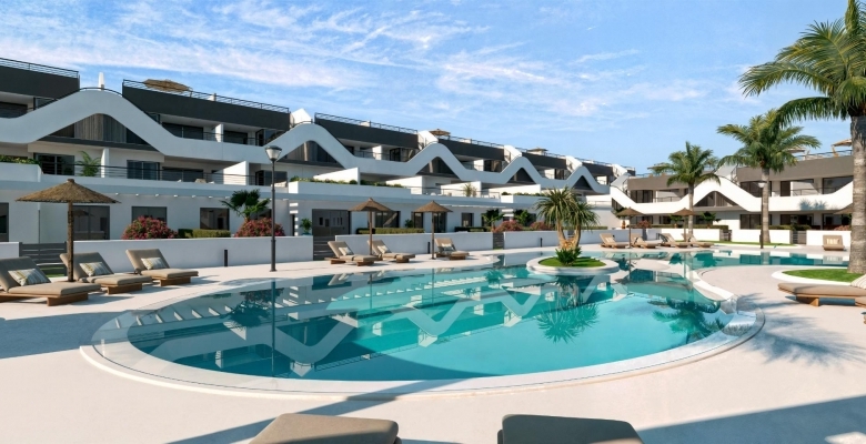 Apartamentos de 2 y 3 dormitorios en exclusivo complejo residencial a la venta en Alfaz del Pi