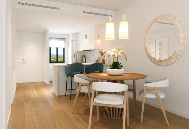 Apartamentos de 2 y 3 dormitorios en exclusivo complejo residencial a la venta en Alfaz del Pi