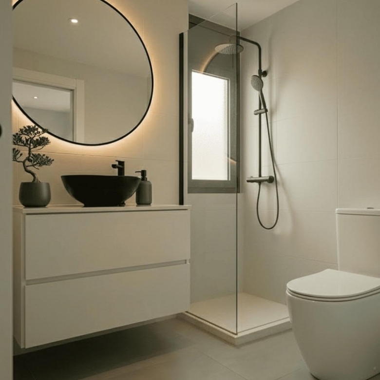 Apartamento de lujo de 2 dormitorios frente al campo de golf y cerca del mar en Los Alcázares