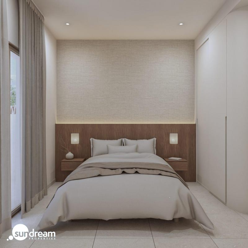 Bungalow de planta baja de 2 dormitorios con piscina privada a la venta en Pilar de la Horadada