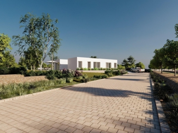 Villa de 4 dormitorios con piscina privada en parcela de 11000m2 a la venta en Benejuzar(Alicante)