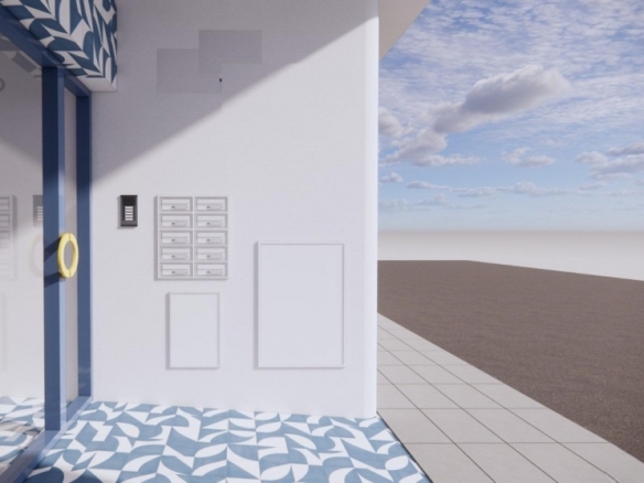 Apartamento de 1 dormitorio de planta baja a la venta a 140 m de la playa en Torre de la Horadada