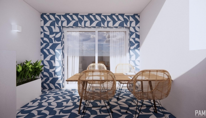 Apartamento de 1 dormitorio de planta baja a la venta a 140 m de la playa en Torre de la Horadada