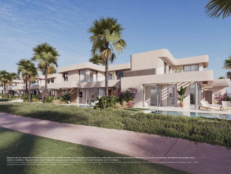 Exclusiva villa con 3 dormitorios y piscina privada en primera linea de golf en El Valle Golf Resort(Murcia)