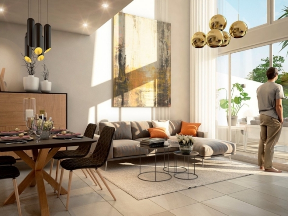 Villa pareada de 3 dormitorios con piscina privada a la venta en La Finca Golf Resort, Algorfa