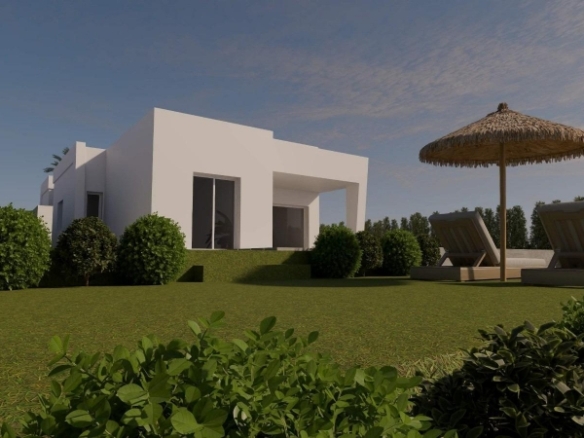 Villa de una sola planta con 3 dormitorios y piscina privada a la venta en La Finca Golf Resort, Algorfa
