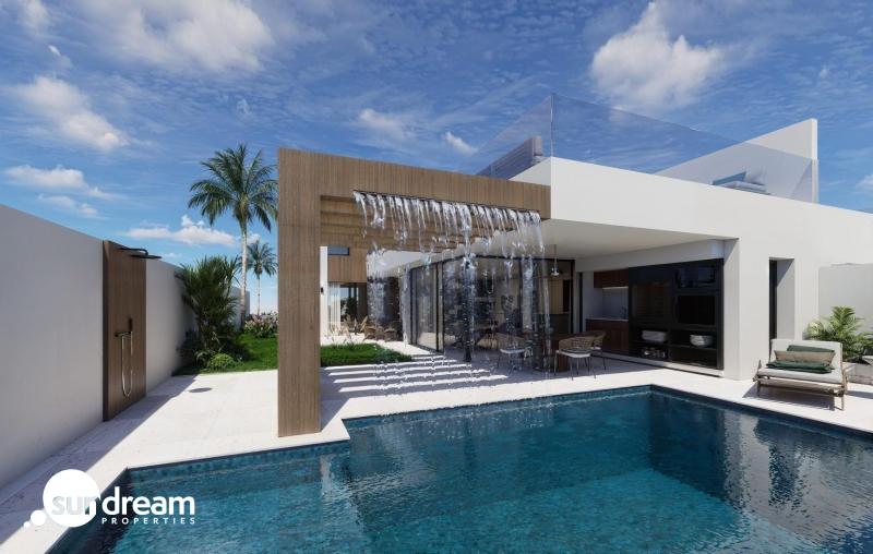 g_43319-9-2 Exclusiva villa con 3 dormitorios y piscina privada en primera línea de lago en Santa Rosalia Lake and Life Resort