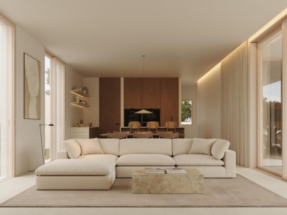 Villa exclusiva en una planta con 4 dormitorios y piscina privada a la venta en Polop(Alicante)