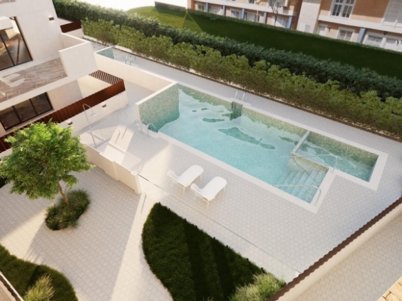Apartamento moderno de 3 dormitorios a solo 100 metros del mar a la venta en Jávea(Alicante)