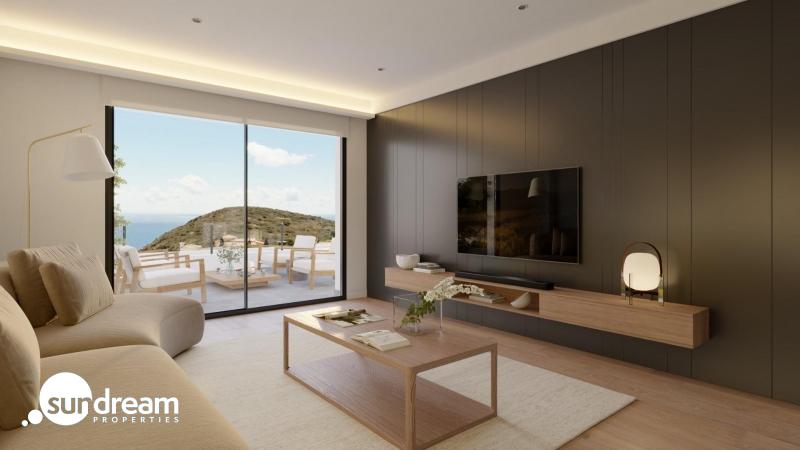 g_43341-12-8 Apartamento de 3 dormitorios con vistas abiertas a la naturaleza y al mediterráneo en Benitatxell