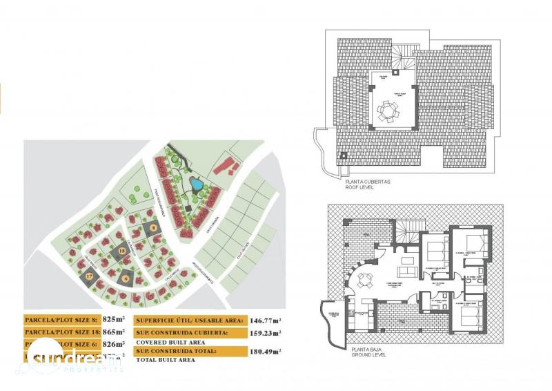 Villa independiente de estilo mediterráneo con 3 dormitorios a la venta en Fuente Alamo – Murcia