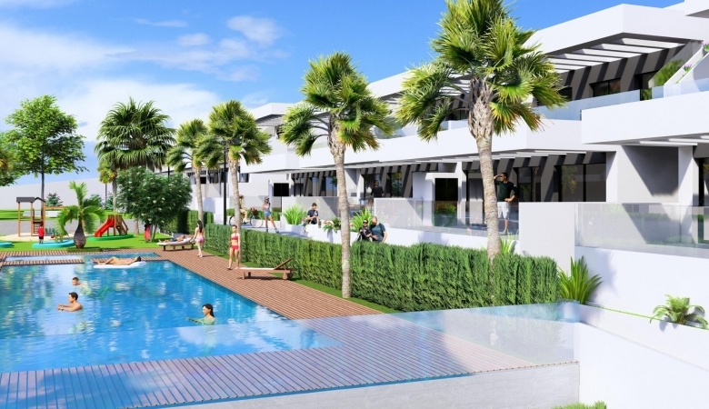 Planta baja en venta con garaje en Golf Resort Algorfa