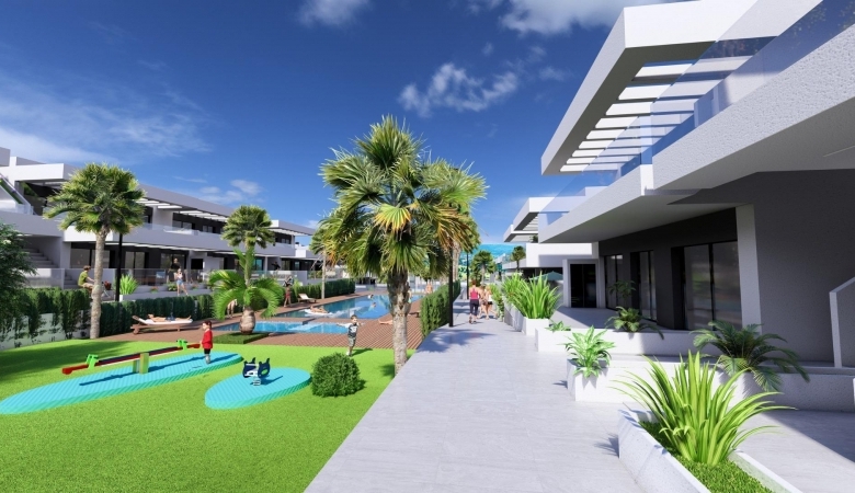 Planta baja en venta con garaje en Golf Resort Algorfa