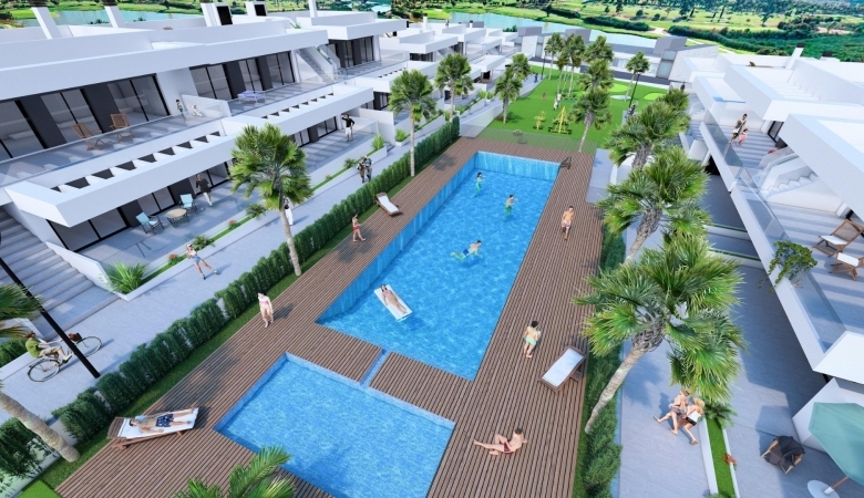Planta baja en venta con garaje en Golf Resort Algorfa