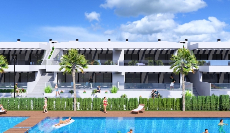 Planta baja en venta con garaje en Golf Resort Algorfa