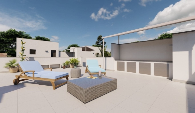 VILLAS PAREADAS DE OBRA NUEVA EN ROLDAN