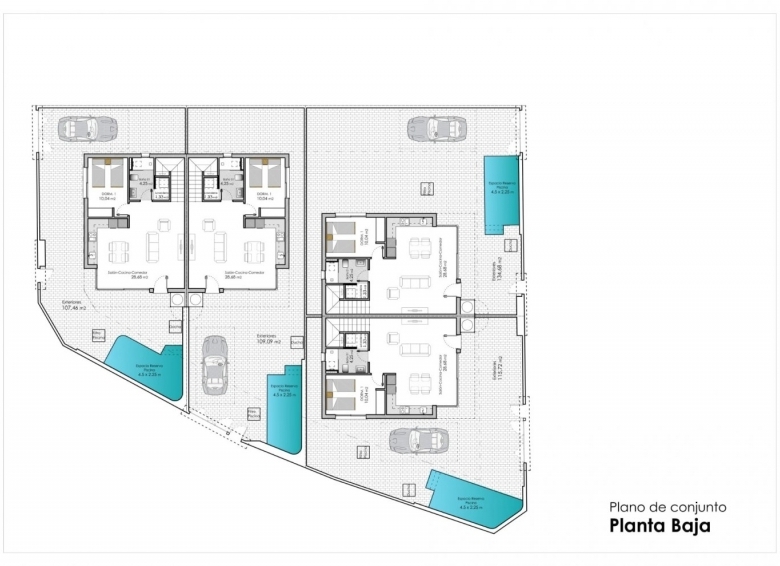 VILLA PAREADA DE NUEVA CONSTRUCCIÓN EN PILAR DE LA HORADADA