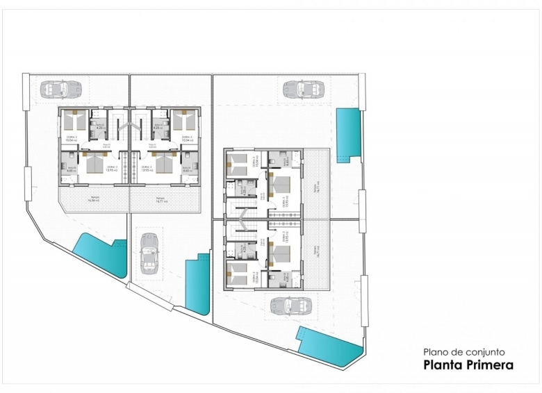 VILLA PAREADA DE NUEVA CONSTRUCCIÓN EN PILAR DE LA HORADADA