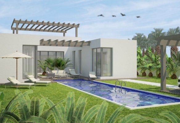 VILLA INDEPENDIENTE EN UNA SOLA PLANTA DE NUEVA CONSTRUCCIÓN EN BENIJOFAR(ALICANTE)