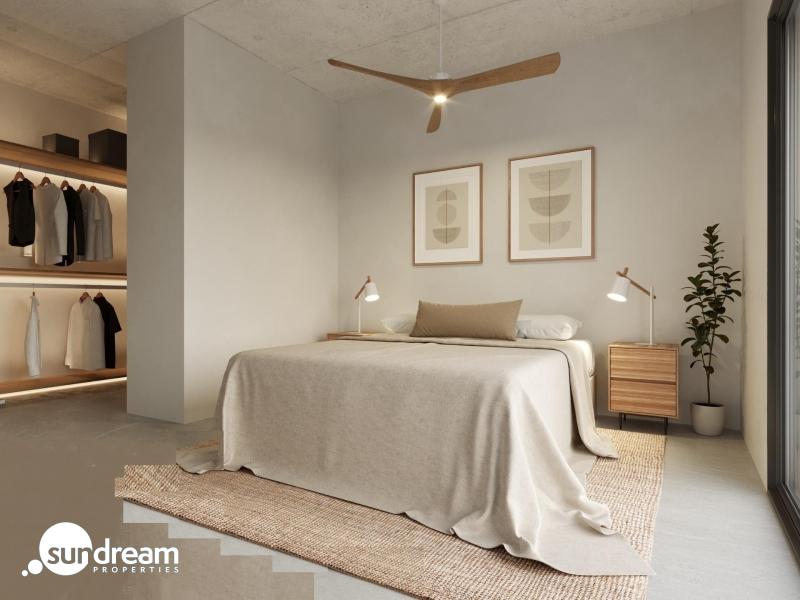 VILLA PAREADA DE 3 DORMITORIOS CON SOLARIUM Y PISCINA PRIVADA  EN POLOP.